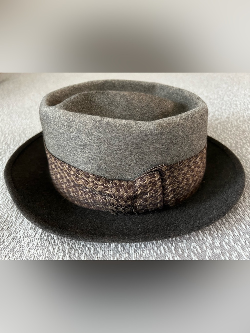 Vintage “Excellent Stetson” Aquanized Men's Fedora Hat Made in Canada